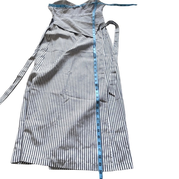 NWT Black and White Stripe Spaghetti Strap Dress - Picture 11 of 12